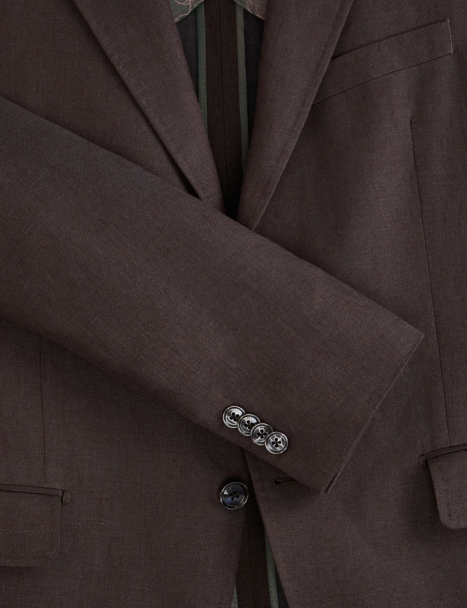 Linen Modern Fit Suit Jacket