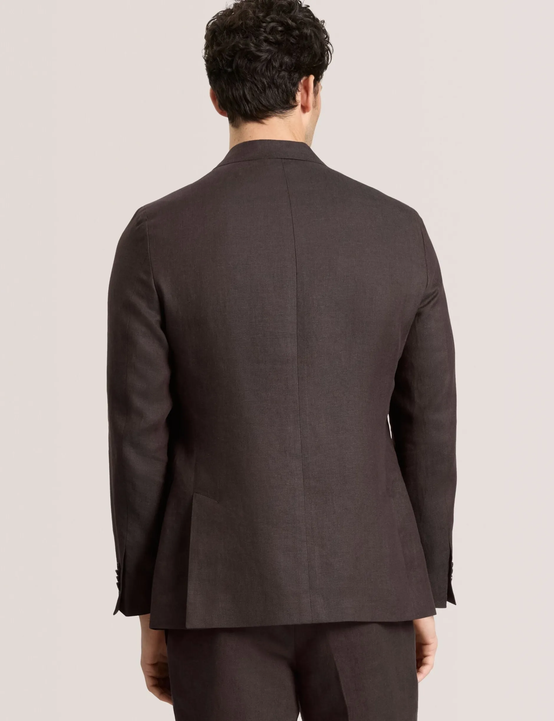 Linen Modern Fit Suit Jacket