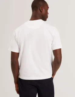 Logo Patch Oversized Cotton T-Shirt