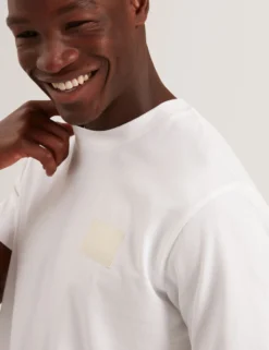 Logo Patch Oversized Cotton T-Shirt