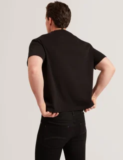 Logo Patch Oversized Cotton T-Shirt