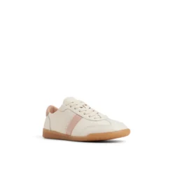 Logo Stripe Leather Sneakers