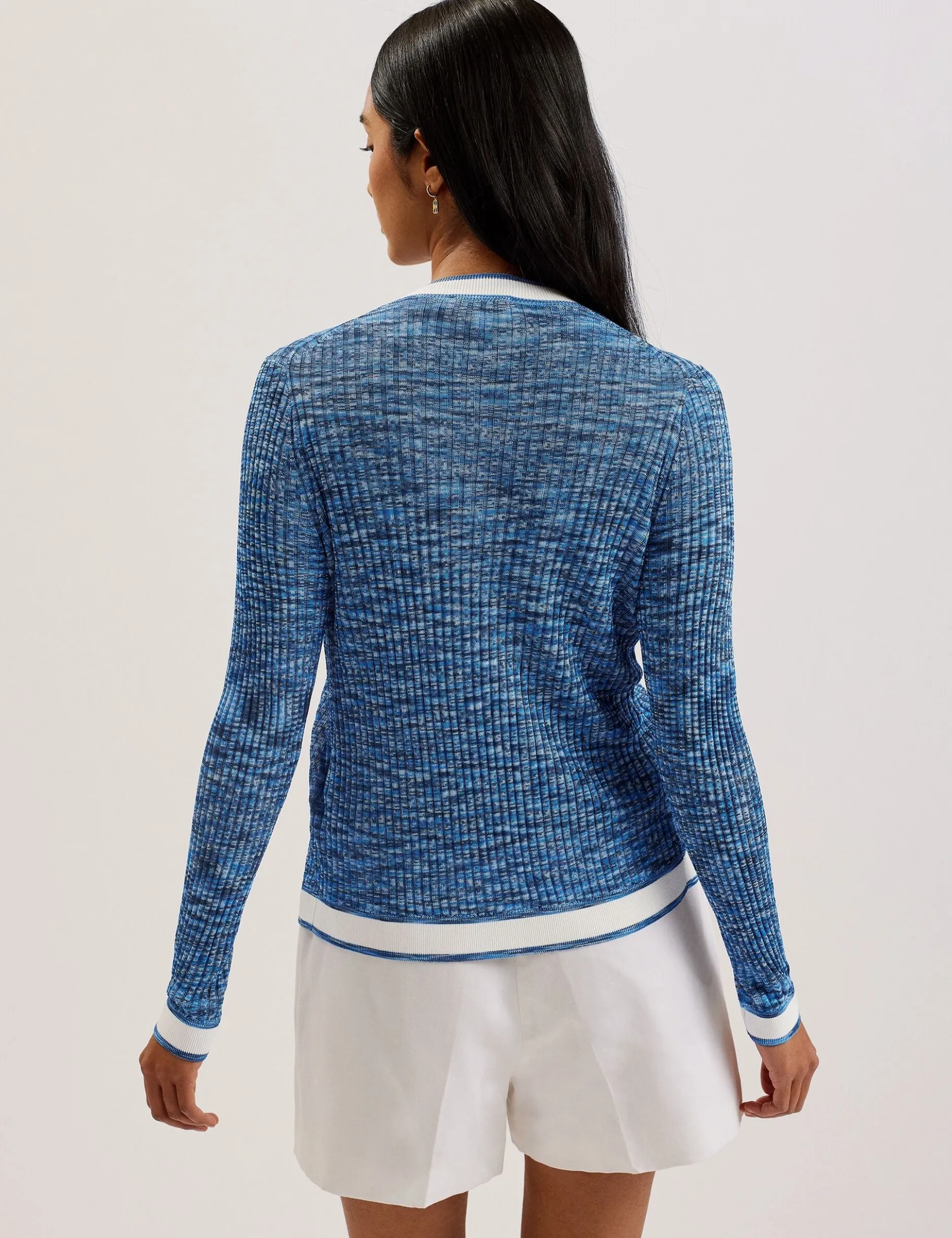 Long Sleeve Fitted Cardigan