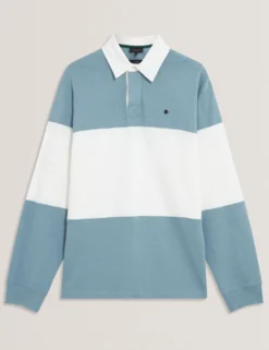 Long Sleeve Panelled Rugby Shirt