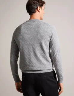 Long Sleeve T Stitch Crew Neck Sweater