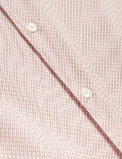 Micro Geo Print Slim Short Sleeve Shirt