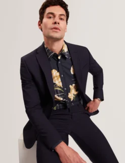 Mixed Floral Print Long Sleeve Shirt