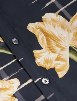 Mixed Floral Print Long Sleeve Shirt
