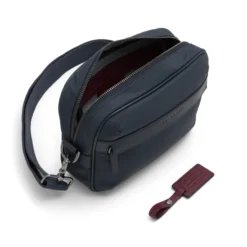 Nylon Leather Detail Crossbody Bag