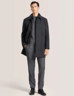 Overcoat with Bib