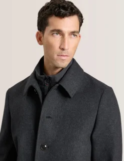 Overcoat with Bib