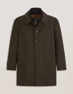 Overcoat with Bib