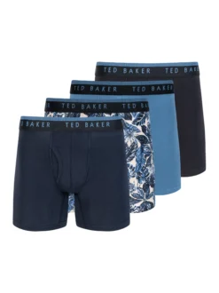 4 Pack Cotton Stretch Boxer Briefs