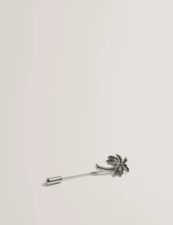 Palm Tree Cufflink Lapel Pin Set