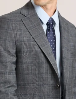 Plaid Suit Jacket