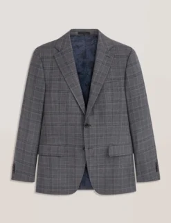 Plaid Suit Jacket