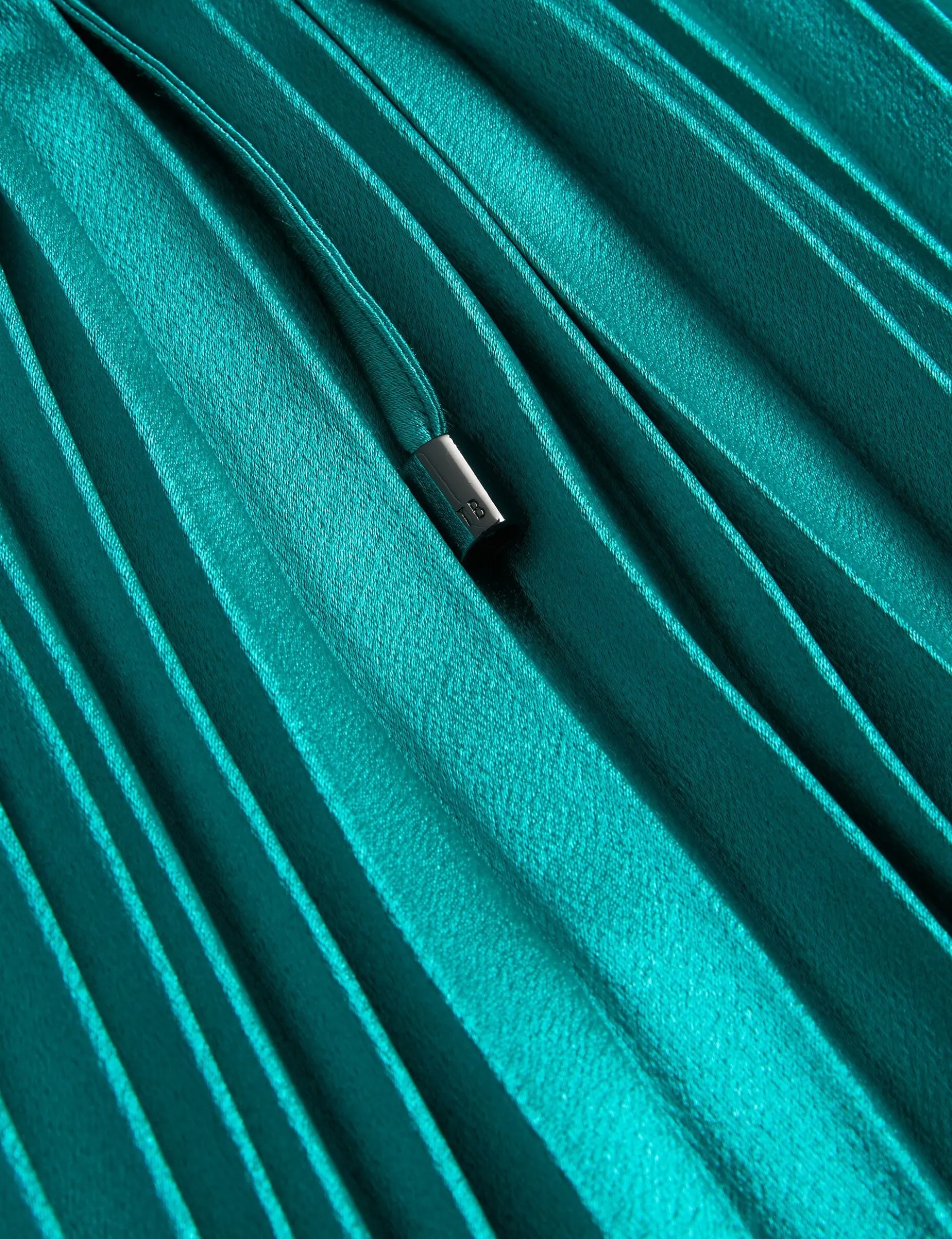 Pleated Midi Dress
