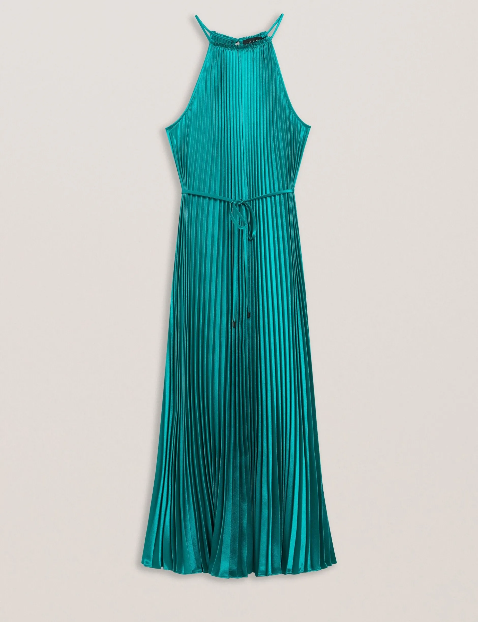 Pleated Midi Dress