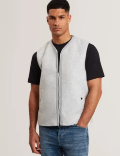 Polar Fleece Open Neck Gilet