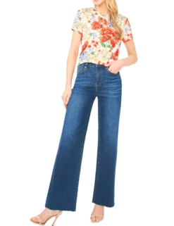 Poppy Print Slim Fit T-Shirt
