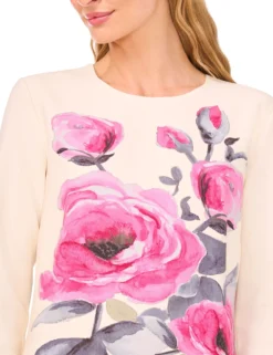 Print Floral Mini Dress