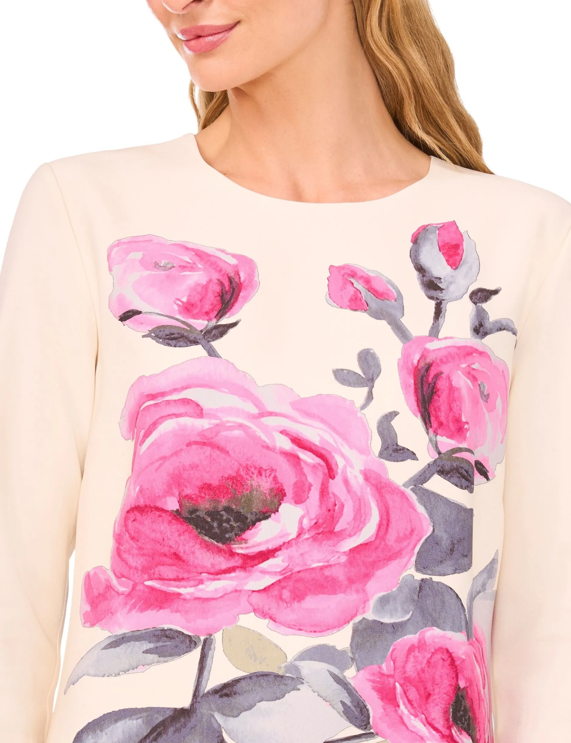Print Floral Mini Dress
