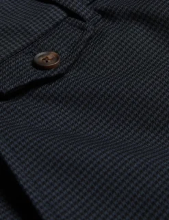 Puppytooth Check Slim Fit Pants