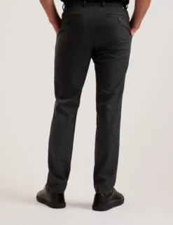 Puppytooth Check Slim Fit Pants