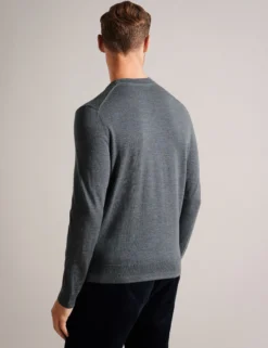 Pure Wool Crew Neck Jumper
