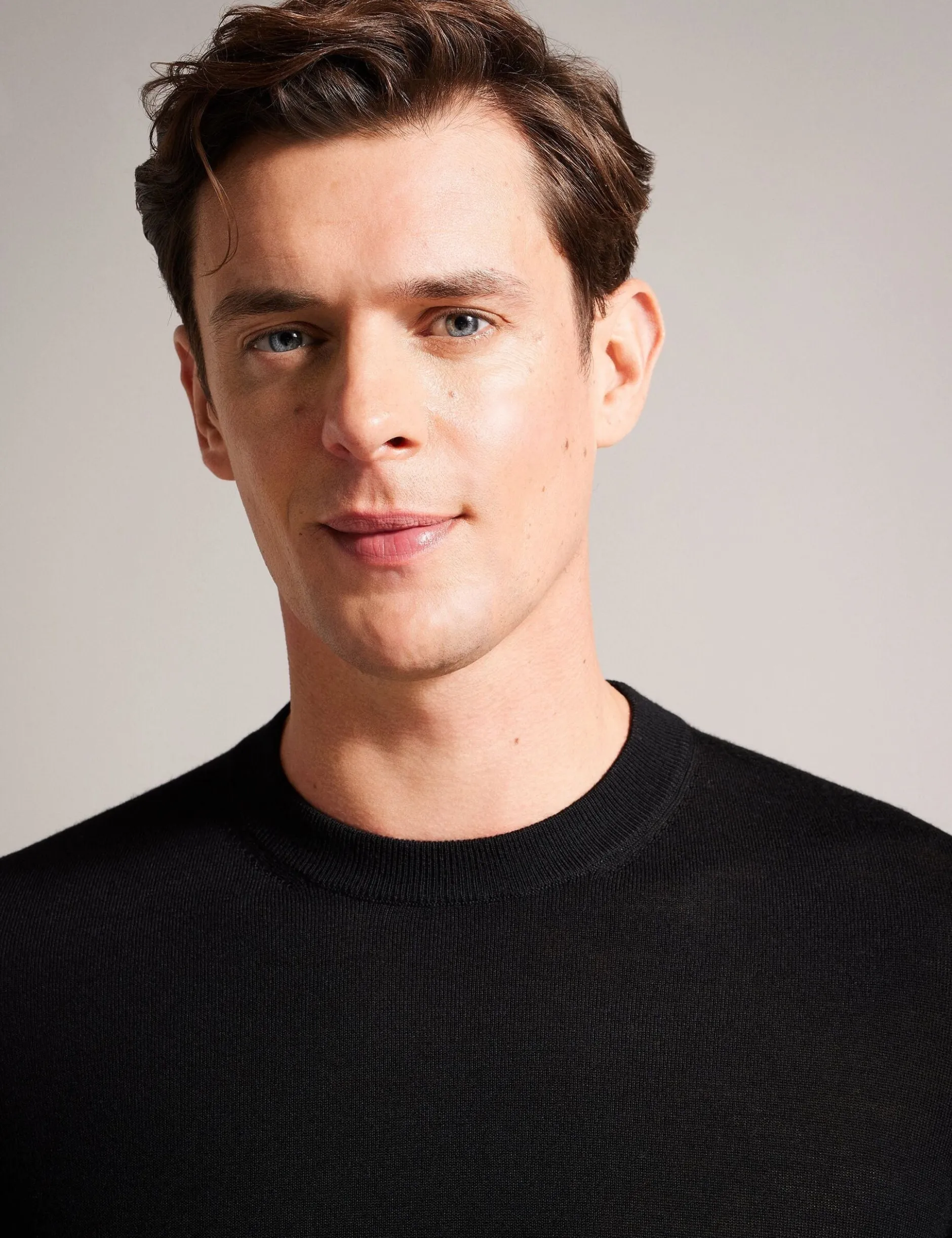 Pure Wool Crew Neck Jumper