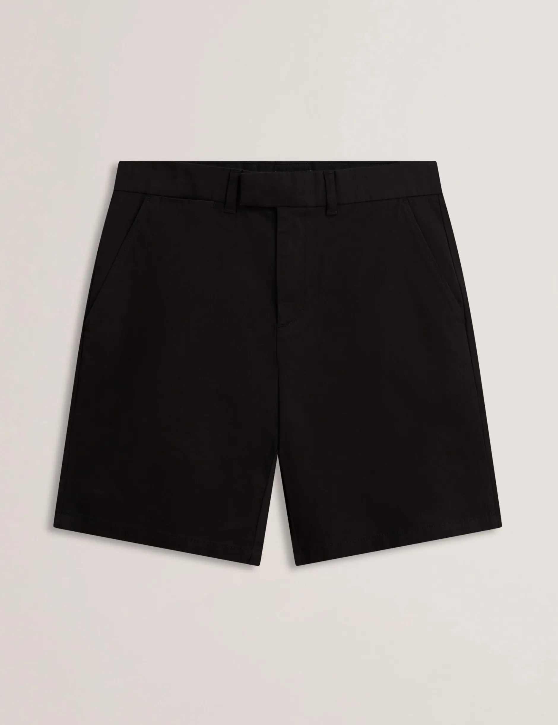 Regular Fit Cotton Blend Chino Shorts