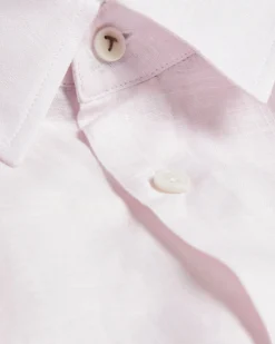 Regular Fit Cotton Linen Long Sleeve Shirt