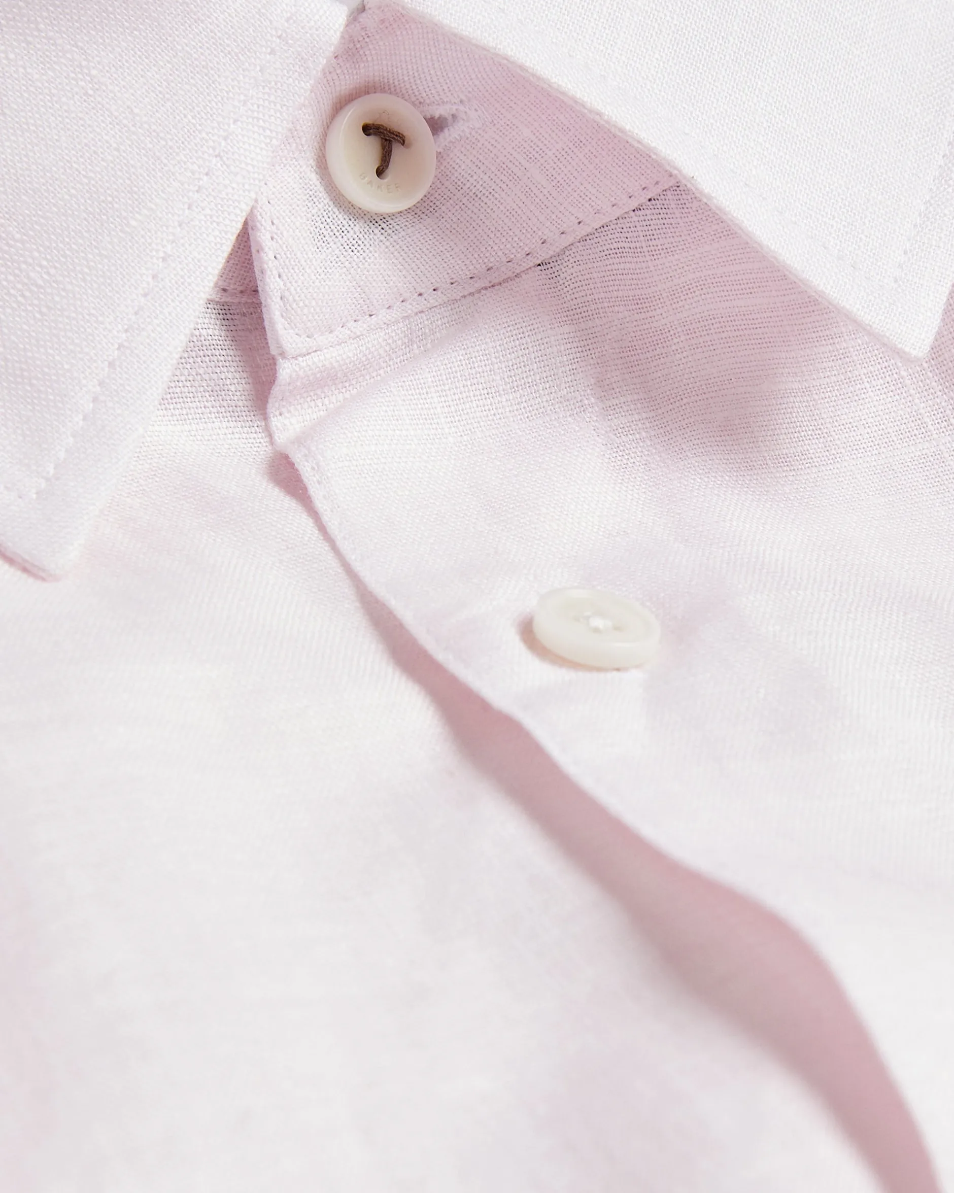 Regular Fit Cotton Linen Long Sleeve Shirt