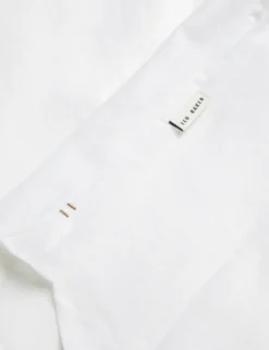 Regular Fit Cotton Linen Long Sleeve Shirt