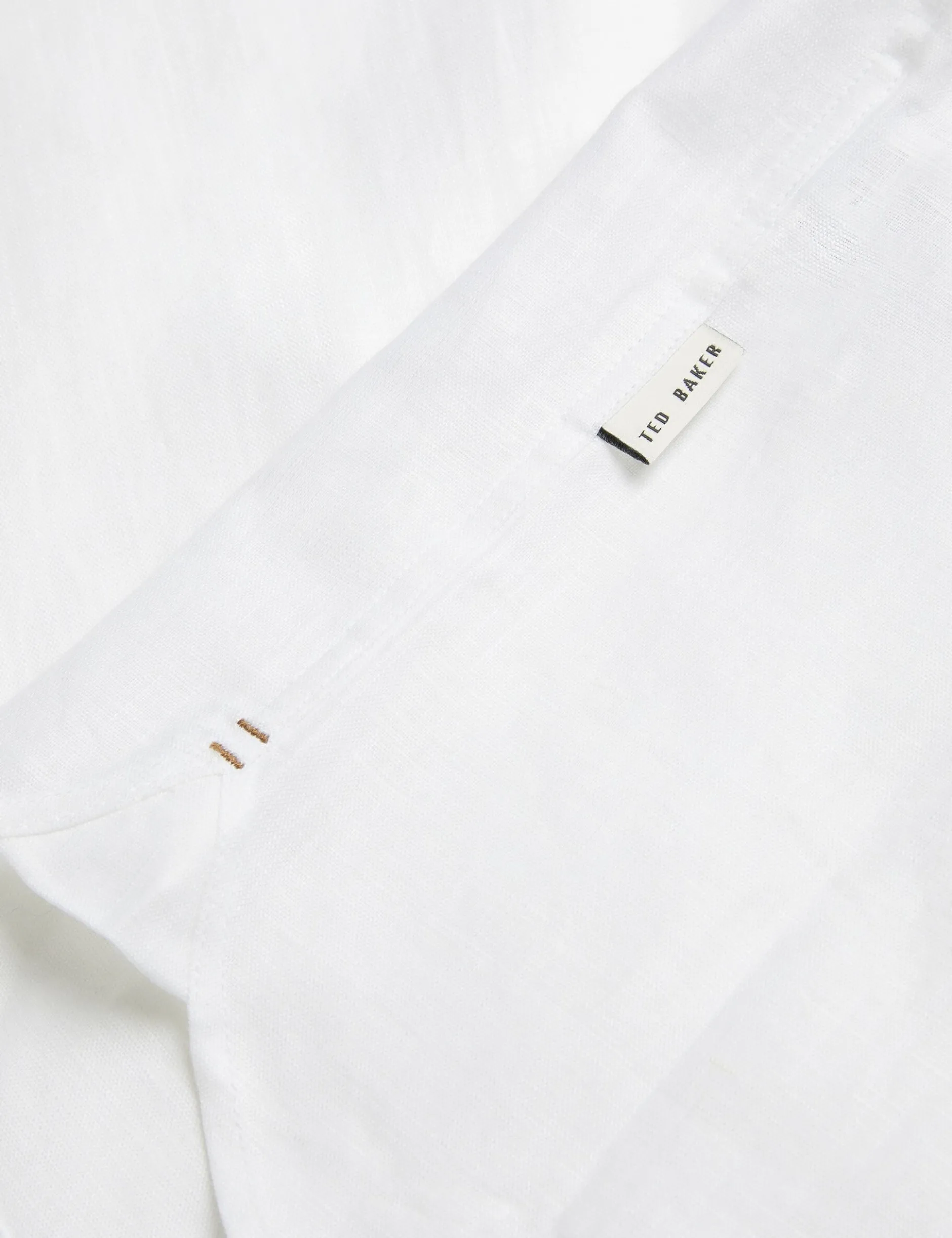 Regular Fit Cotton Linen Long Sleeve Shirt