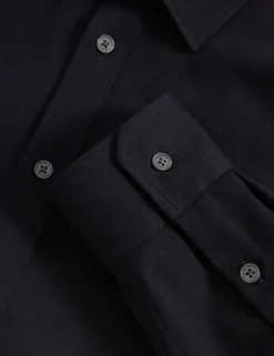 Regular Fit Knitted Jersey Shirt