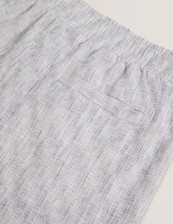 Relaxed Grindle Texture Pull-On Shorts