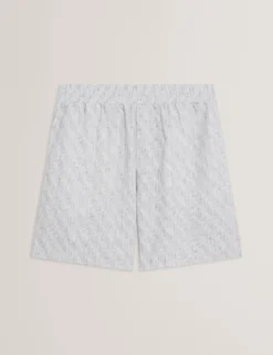 Relaxed Grindle Texture Pull-On Shorts