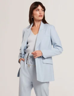 Relaxed Tailored Single Breasted Blazer