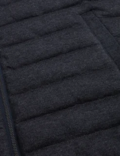 Reversible Fine Knit Quilted Gilet
