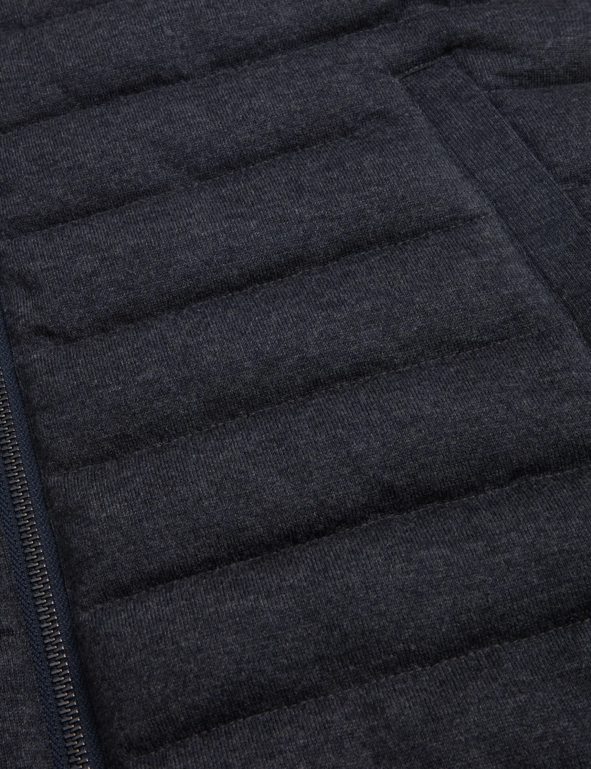 Reversible Fine Knit Quilted Gilet