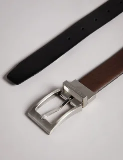 Reversible Polished Leather Belt