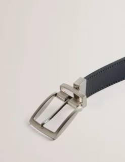 Reversible Textured Leather Belt