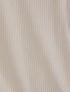Ribbed Zip Polo