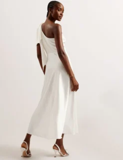 Satin Midi Dress