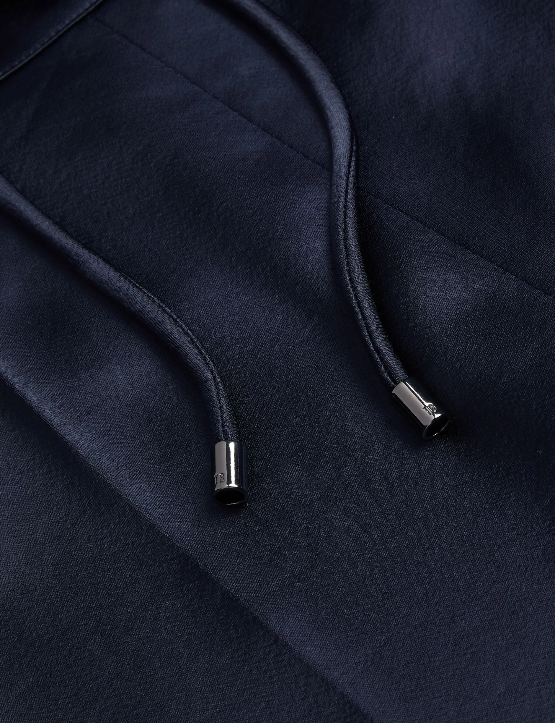 Satin Wide Leg Drawstring Joggers