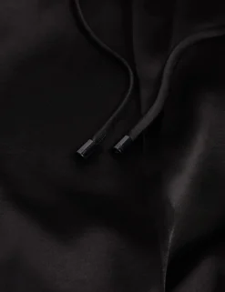 Satin Wide Leg Drawstring Joggers