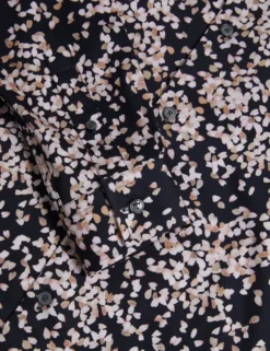 Scattered Petal Slim Long Sleeve Shirt