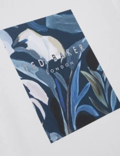 Short Sleeve Box Print Graphic T-Shirt