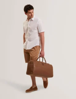 Short Sleeve Linen Cotton Woven Shirt